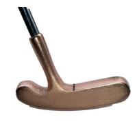 Longridge 2 Way Traditional Bullseye Brass Style Golf Putter, Right or Left hand