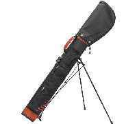 LONGRIDGE 5'' TRAVELITE GOLF PENCIL STAND BAG - BLACK / RED +FREE GIFT