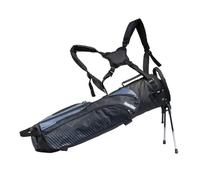 Longridge 7" Tri Lite Sunday Golf Carry Bag - Black/Silver