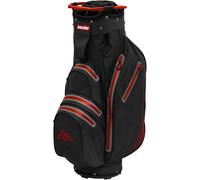 Longridge Waterproof Golf Cart Bag,Black/Red