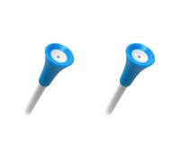 Longridge Big Cup Golf Tee 5pk 2 Size Bundle Pack - Including 56mm, 72mm Size Golf Tees