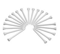 Longridge Bulk (1000) Wooden Tees 83mm White