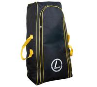 Longridge Deluxe Pull Trolley Storage Bag - Black/Yellow