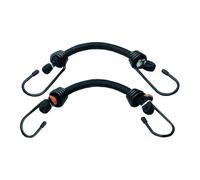 Longridge Elastic Golf Trolley Straps Secure Bag Holder in Black Longridge Black