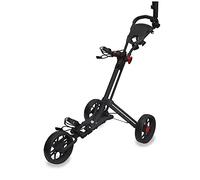 Longridge EZE GLIDE SMART FOLD TROLLEY - CHARCOAL/LIME | Quick Folding Design, Lightweight Durable Frame, Storage Console
