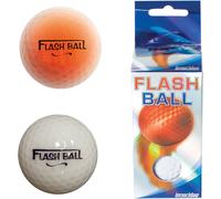 Longridge Flashing Glowing Golf Ball 2pk