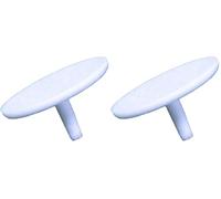 Longridge Golf Ballmarkers 25mm 200 pcs White (Pack of 2)