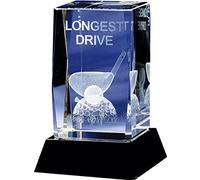 Longridge Golf 'Longest Drive' Crystal Trophy