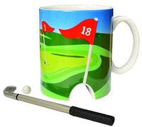 Longridge Golf Mug and Mini Putter - White