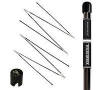 Longridge Golf Practice Aid Portable Tour Rodz Alignment Sticks Black
