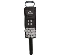 Longridge Golf Shag Ball Bag Deluxe, Black