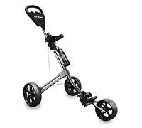 Longridge Golf Tri Cart 3 Wheel Mens Push/Pull Golf Trolley + Free Water Bottle