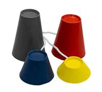 Longridge Jumbo Rubber Winter Golf Tees (4 PK) - Multi-Colored,