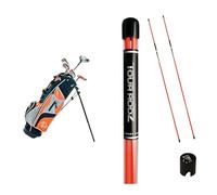 Longridge Junior Challenger Cadet Right Hand Golf Package Set - Orange, 8 Year Plus