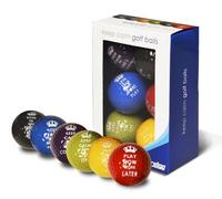 Longridge Keep Calm Novelty Golf Balls (Pack Of 6) - Various,