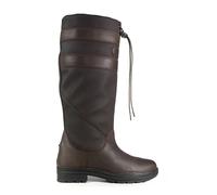 Longridge Leather Long Boots Brogini Brown 4.5