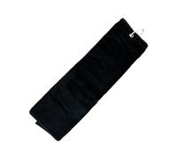 Longridge Luxury 3 Fold Golf Towel - Black
