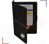 Longridge Luxury Golf Scorecard Holder Magnetic Ball Marker Black
