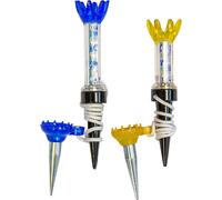 Longridge Magnetic Golf Tee 2 Pack Blue Yellow Less Resistance Golf Tee
