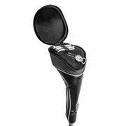 Longridge Magnetix Driver Golf Head Cover - Black Protective Shield | Secure Magnetic Closure, Soft Interior Lining, Scratch Resistant Fabric, Club Protector