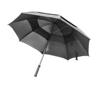 Longridge Men's Double Canopy Golf Umbrella in Black Longridge Black