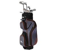 Longridge Men's Vector + Golf Package Set with Cart/Stand Bag Including Wood, Irons, Putter Golf Clubs