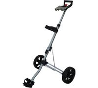 Longridge Micro-lite Unisex Golf Trolley, Silver/Black