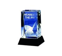 Longridge Nearest The Pin Crystal Golf Trophy - 95Mm