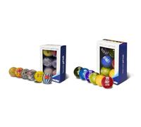 Longridge Novelty Fun Golf Ball Bundle Pack - Decades Golf Balls 6pk & Keep Calm Golf Balls 6pk