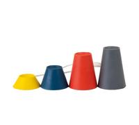 Longridge Pack of 4 Jumbo Golf Rubber Tees - Random Colours