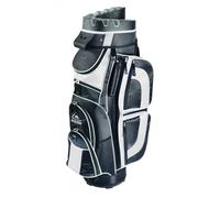 Longridge Pro Cart Golf Bag - Black/White