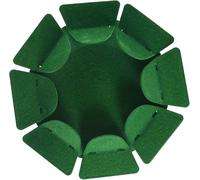 Longridge Putting Cup Stainless Steel Metal Green Flock Covered One Size