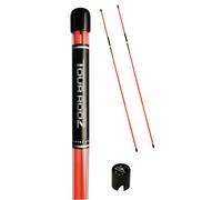 Longridge Golf Practice Aid Tour Rodz Alignment Sticks Orange