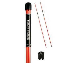 LONGRIDGE RODZ GOLF ALIGNMENT STICKS X 2 / +FREE CONNECTOR & INSTRUCTION BOOKLET
