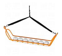 Longridge Search 'N Rescue Stretcher Golf Ball Retriever, Orange/Black, 35-Feet