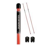 Longridge Tour Rodz Golf Alignment Sticks Pack of 2 in Orange Longridge Orange