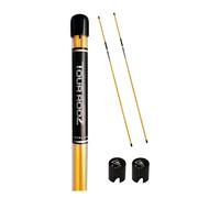 Longridge Tour Rodz Golf Alignment Sticks Pack of 2 in Yellow Longridge Yellow