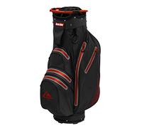 Longridge Waterproof Golf Cart Bag,Black/Red