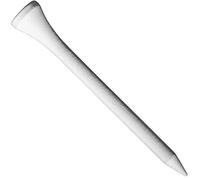 Longridge Wooden Golf Tee 69MM White (20 PCS)