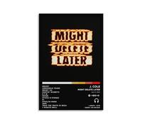 LONGRUi Music Posters J Cole Album Cover Decorative Painting Canvas Wall And Art Picture Print Modern Family Bedroom Decor Posters 12x18inch(30x45cm)