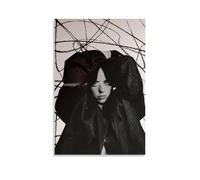 LONGRUi Retro Fashion Poster Decorative Painting Canvas Wall Posters And Art Picture Print Modern Family Bedroom Decor Posters 12x18inch(30x45cm)