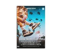 LONGRUi Travis Scott Poster Poster Decorative Painting Canvas Wall Posters And Art Picture Print Modern Family Bedroom Decor Posters 08x12inch(20x30cm)