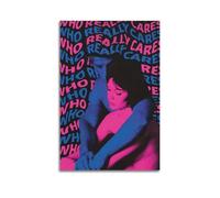 LONGRUi TV Poster - Girl Who Really Cares Music Band Album Cover Decorative Painting Canvas Wall Posters And Art Picture Print Modern Family Bedroom Decor 16x24inch(40x60cm)