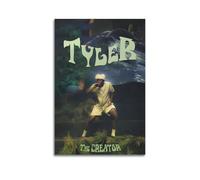 LONGRUi Tyler The Creator Poster Music Posters Poster Decorative Painting Canvas Wall Posters And Art Picture Print Modern Family Bedroom Decor Posters 08x12inch(20x30cm)