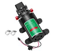 LONGRUN 12V DC Water Pump, 3L/Min Self Priming Diaphragm Water Pump, 65 Psi High-Pressure for Caravan Camper Boat Shower Lawn Garden