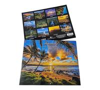 Long's Hawaii 2025 Hawaiian Twelve-Month Wall Calendar, 8.5" x 11" (Kauai - The Garden Isle)
