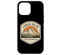 Longs Peak Colorado Mountain Souvenir Hiker Hiking Badge Case for iPhone 12 Pro Max