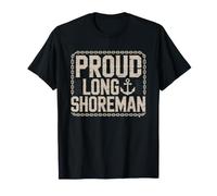 Longshoreman Proud Union Member Bold Identity Port T-Shirt