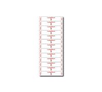 LongShot Golf Impact Label Pack - 650 Club Fitting Lie Strips