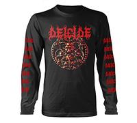 Longsleeve Deicide Deicide Official Tee T-Shirt Mens Unisex (Small) Black